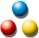 ロゴの３つの球体画像